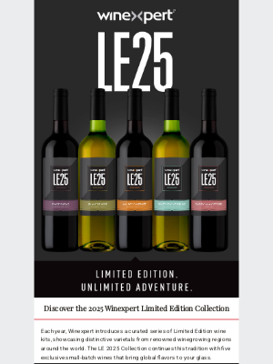 Midwest Supplies - From Riverland to Mendoza: Discover Winexpert LE25