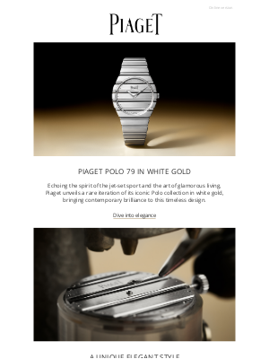 Piaget - Introducing the Piaget Polo 79 in White Gold.