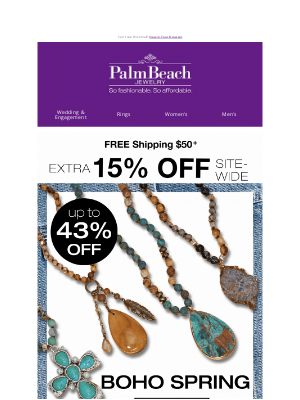 PalmBeach Jewelry - Hey! Boho Styles for Spring!!