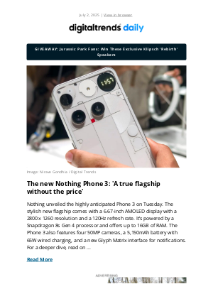 Digital Trends - ⌚️ Something tiny is ticking again
