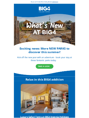 BIG4 Holiday Parks of Australia Pty Ltd - 😍 Exciting News! You’re going to adore these, Stephanie!