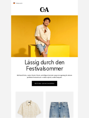 C&A (Germany) - Dein Look für endlose Festivaltage