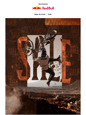 Red Bull - Sale’s on–get ready to send it 🏜️