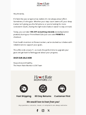 Your Health Gear, Now at 10% OFF