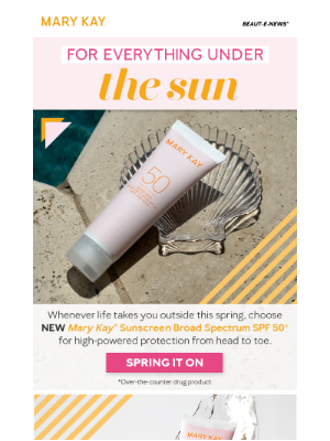 Mary Kay - Here comes the sun. ☀️