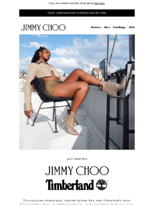 Jimmy Choo - Just Dropped: Jimmy Choo x Timberland