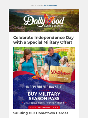 Dollywood - Celebrate Independence Day with Summer Sales 🎆