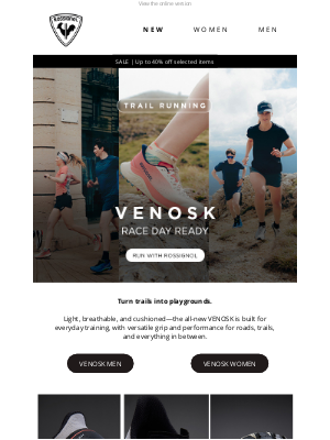 Group Rossignol - Discover The Venosk For Training-Day Versatility