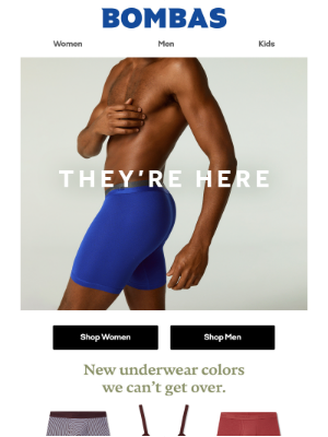 Bombas - Oooh, New Underwear Colors