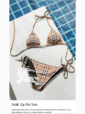 Burberry (United Kingdom) - Travel edit: stay cool in Burberry Check