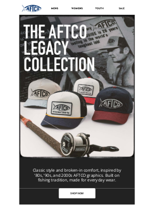 AFTCO Fishing - Throwback Looks, Modern Comfort