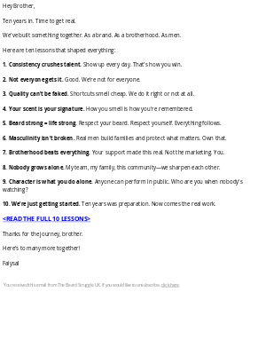 The Beard Struggle - 10 Things I've Learned in 10 Years of Beards