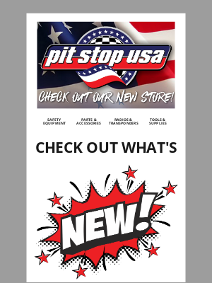 Pit Stop USA - We've just added over 10,000 new products!