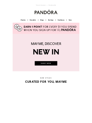 Pandora Jewelry USA - Step into sparkle, Mayme ✨