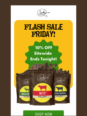 Jerky - Flash sale alert!🚨👀