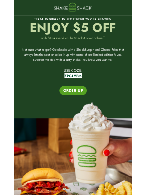 Shake Shack - A Treat For You