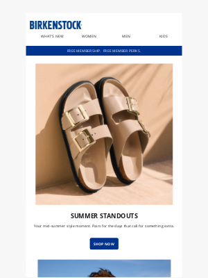 Birkenstock - Your mid-summer style moment