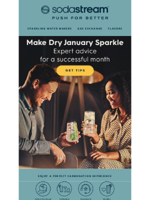 SodaStream - Make Your Dry January Sparkle ✨