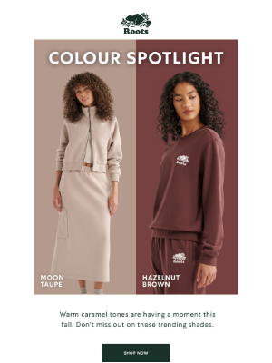 Roots (Canada) - If Fall Was a Colour, It’d Be This ☕🤎🍫