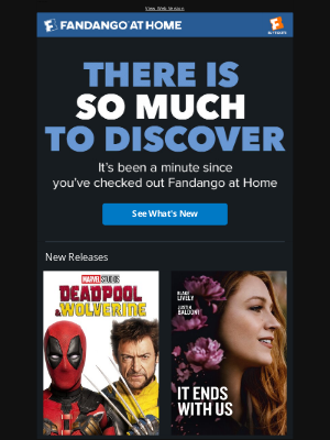 Vudu - Streaming slump? We’ve got you!