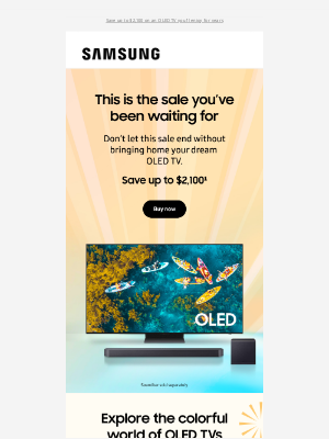 Samsung - Jenee, end your Fourth of July celebrations with a new TV 🤩