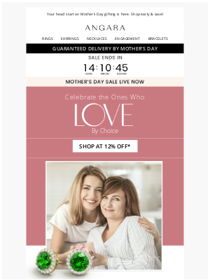 Angara - Almost Out of Time! Shop Mother’s Day Gift Today