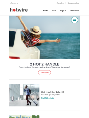 Hotwire - 🍵 Today's tea: Hotwire's got piping hot car deals