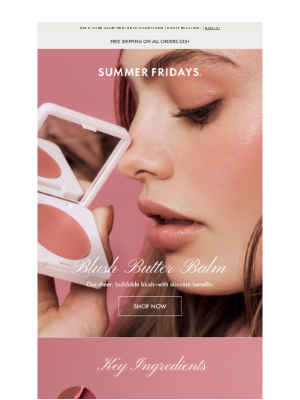 Summer Fridays - Blush Like Butter 🧈