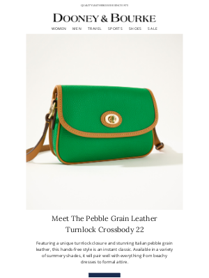 Dooney & Bourke - Just Dropped: The Pebble Grain Leather