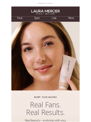 Laura Mercier Cosmetics - It feels like a second skin