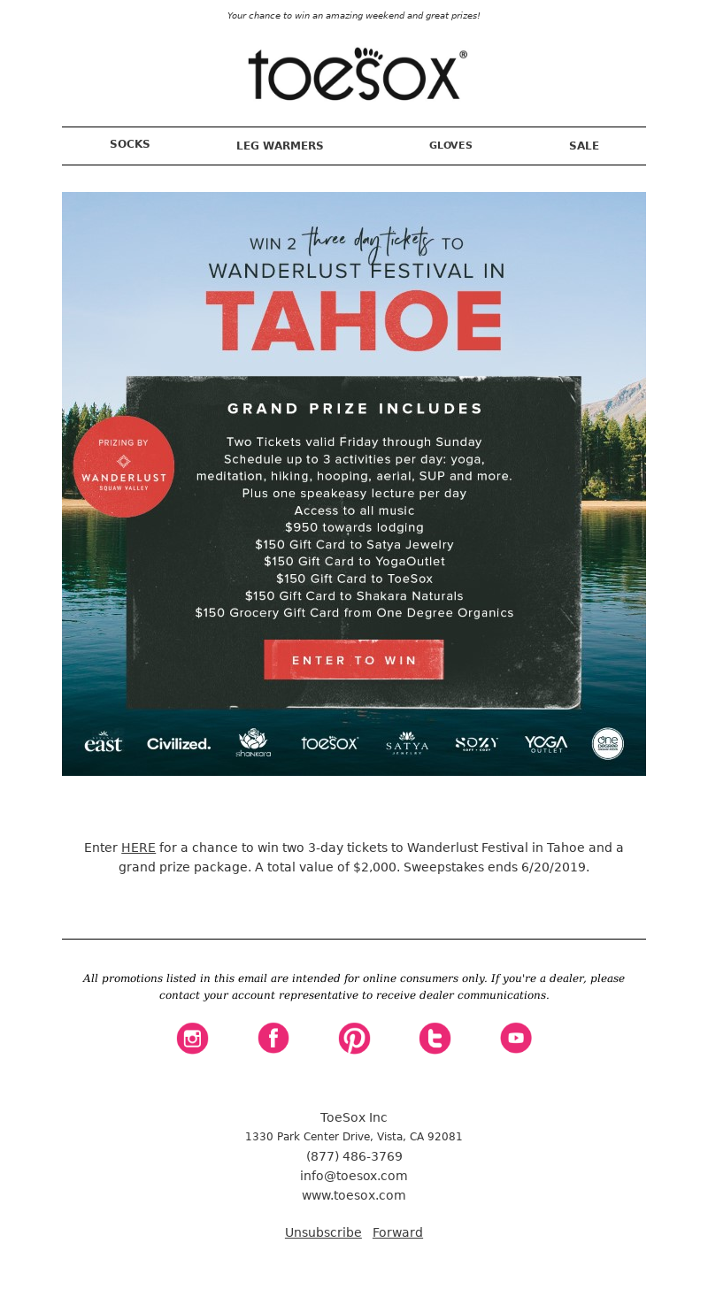 Yoga email strategy from Beyond Yoga