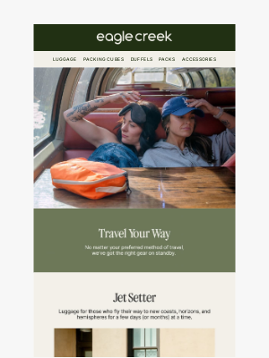 Eagle Creek - This Summer, Travel Your Way