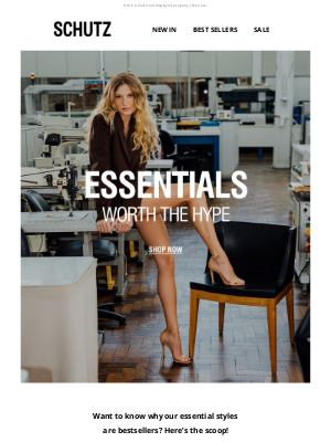 Schutz - Bestsellers Worth the Hype