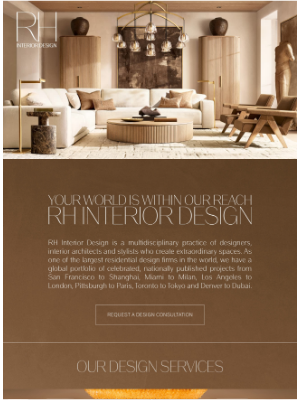RH Baby & Child - Complimentary Design Services Tailored to You