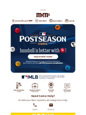 MY M&M's - Your Favorite ⚾ Team Treats!