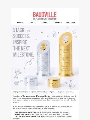 Baudville - Join the Million Dollar Club!