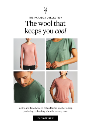 Ibex Outdoor Clothing - Hot Days, Cool Tees