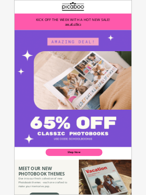 Picaboo - 📚 65% Off Back to School Sale – Starts Now!