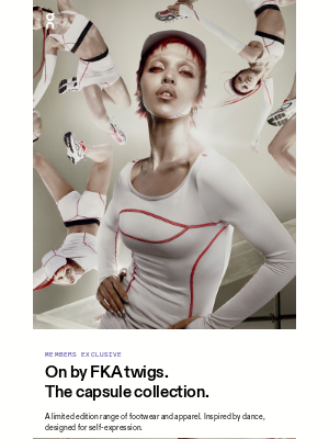 On Running - ☁️ New in: On by FKA twigs