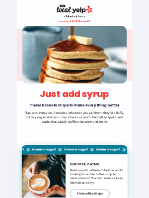 Yelp - Pancakes to flip for 🥞