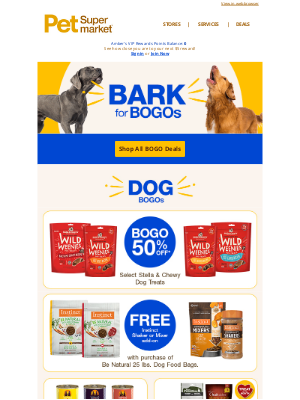 Pet Supermarket - 💥 July BOGOs to BARK for! 🐾🐾