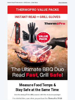 ThermoPro - The Perfect BBQ Gift🎁ThermoPro Value Bundles