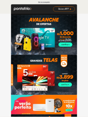 Segura a avalanche de ofertas do PIN! 🛒