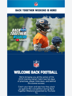 Kansas City Chiefs -  Football Returns This Weekend!