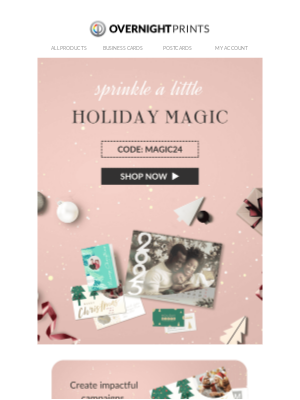 Overnight Prints - 🎄 Magic in the Air: Your Holiday Deals Are Here! 🎄