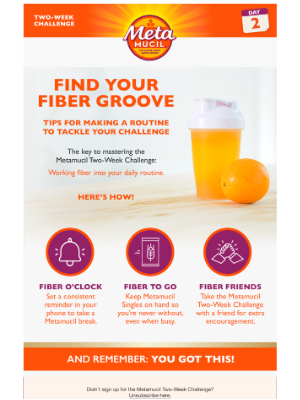 Metamucil - Day 2 | Find your fiber routine. 📝| Metamucil Two-Week Challenge