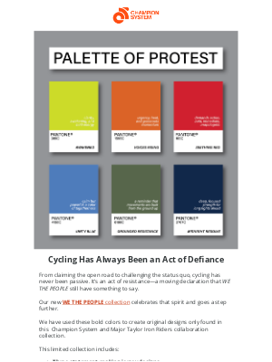 Champion System - WE THE PEOPLE: A Pallete for Protest