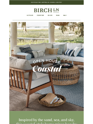 Birch Lane - Get the look → coastal style