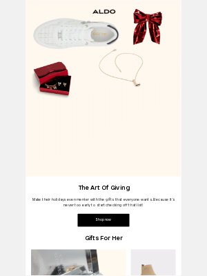 ALDO - Gifting made easy