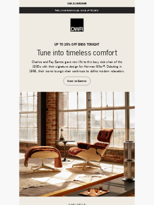 Design Within Reach - Final hours: The Living Room Sale ends soon